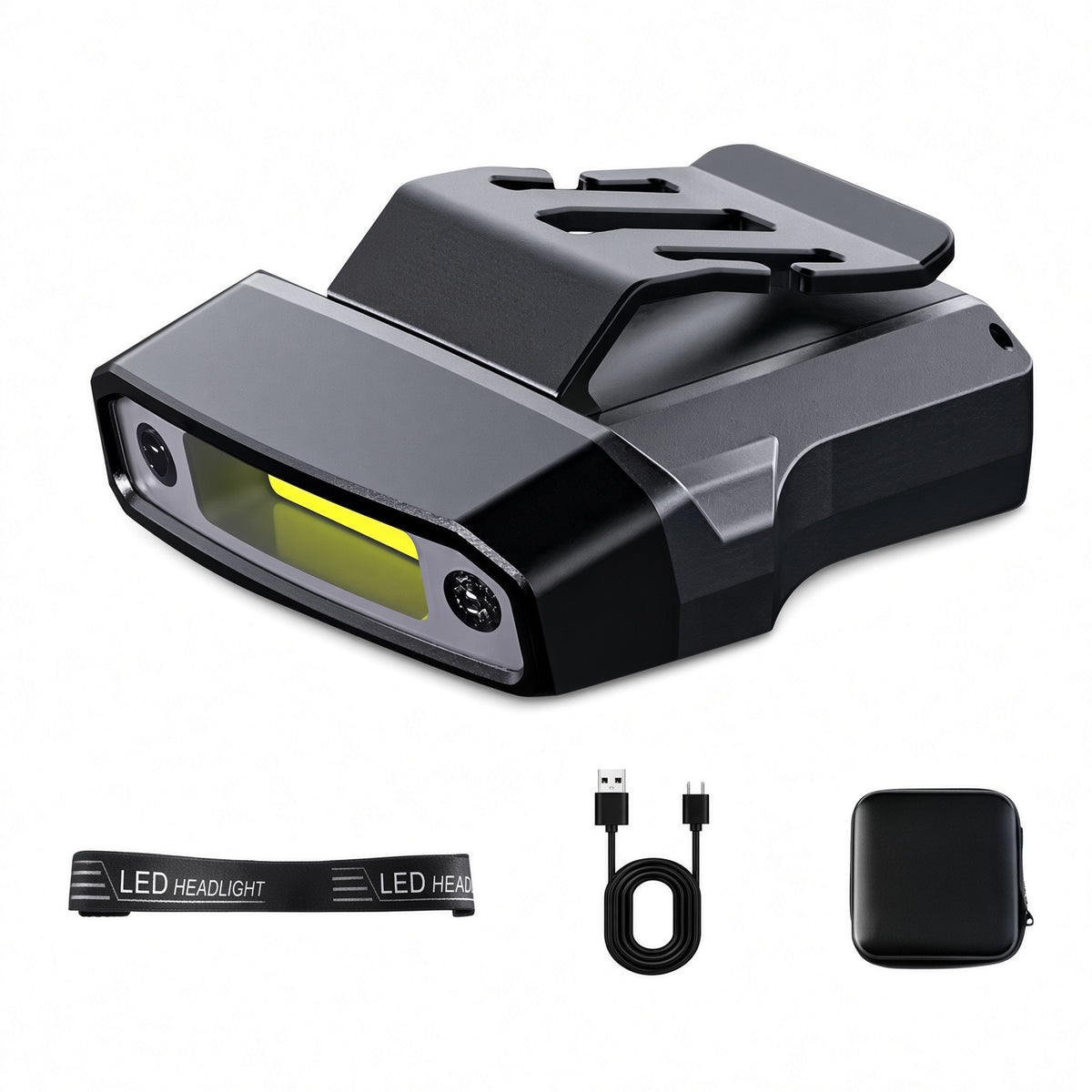 Hands-Free Cap Clip Light - 2 Pack